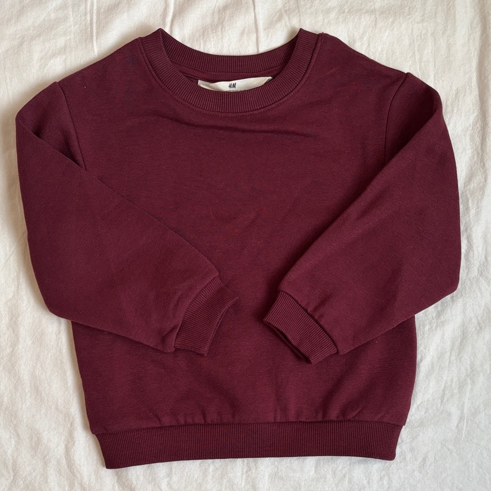 H&M Deep Red Pullover